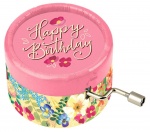 Moses muziekdoosje Happy Birthday 6 cm roze Moses muziekdoosje Happy Birthday 6 cm roze