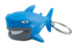 Munkees sleutelhanger Haai met lampje blauw junior 6,4 cm Munkees sleutelhanger Haai met lampje blauw junior 6,4 cm