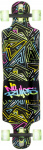 Muuwmi longboard No Rules 22 x 83 cm hout zwart Muuwmi longboard No Rules 22 x 83 cm hout zwart