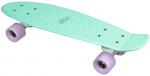 Muuwmi skateboard No Rules 57 x 15 cm hout mintgroen Muuwmi skateboard No Rules 57 x 15 cm hout mintgroen