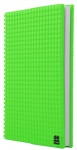 Pixie crew dagboek met siliconen paneel A5 groen Pixie crew dagboek met siliconen paneel A5 groen