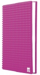 Pixie crew dagboek met siliconen paneel A5 roze Pixie crew dagboek met siliconen paneel A5 roze