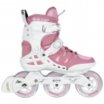 Powerslide inline skates Phuzion Argon 100 softboot 83A roze mt 42 Powerslide inline skates Phuzion Argon 100 softboot 83A roze mt 42