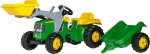 Rolly Toys traptractor RollyKid John Deere junior groen Rolly Toys traptractor RollyKid John Deere junior groen