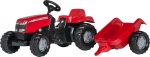 Rolly Toys traptractor RollyKid Massey Ferguson junior rood Rolly Toys traptractor RollyKid Massey Ferguson junior rood