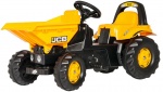 Rolly Toys traptractor RollyKid Dumper JCB junior geel Rolly Toys traptractor RollyKid Dumper JCB junior geel