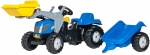 Rolly Toys traptractor RollyKid NH T7040 junior blauw Rolly Toys traptractor RollyKid NH T7040 junior blauw