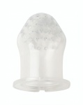Saro voedingsspeen reserve speen 6 cm transparant Saro voedingsspeen reserve speen 6 cm transparant