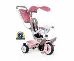 Smoby Driewielers Baby Balade Plus Junior Roze/Beige Smoby Driewielers Baby Balade Plus Junior Roze/Beige