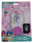 Spin Master acryllampje Shimmer en Shine 13 cm roze Spin Master acryllampje Shimmer en Shine 13 cm roze