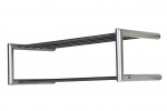 Spinder Design kapstok smooth 80 x 23 cm nikkel Spinder Design kapstok smooth 80 x 23 cm nikkel