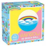 Summertastic strandbal Regenboog 3D 30 cm vinyl Summertastic strandbal Regenboog 3D 30 cm vinyl