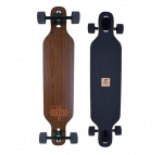 Tempish longboard Bohemia 96 x 21 cm zwart/bruin Tempish longboard Bohemia 96 x 21 cm zwart/bruin