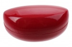 Non-Branded brillenkoker 16 x 7 cm dames rood Non-Branded brillenkoker 16 x 7 cm dames rood