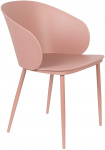Feliz Lifestyle eetkamerstoel Gigi 81 x 57 x 53,3 cm zalmroze Feliz Lifestyle eetkamerstoel Gigi 81 x 57 x 53,3 cm zalmroze