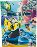Non-Branded kleur-/stickerboek Create your Space Fun Non-Branded kleur-/stickerboek Create your Space Fun