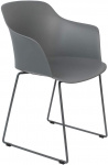 Feliz Lifestyle stoel Tango 58 x 54 x 81,5 cm staal/polypropyleen grijs Feliz Lifestyle stoel Tango 58 x 54 x 81,5 cm staal/polypropyleen grijs