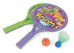 Toyrific badmintonset paars/groen 43 cm 4-delig Toyrific badmintonset paars/groen 43 cm 4-delig