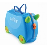 Trunki ride-onkoffer Terrance 18 liter hardcase blauw Trunki ride-onkoffer Terrance 18 liter hardcase blauw