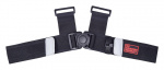 USWE borstriem Airborne & Vertical 104-140 cm polyester zwart USWE borstriem Airborne & Vertical 104-140 cm polyester zwart