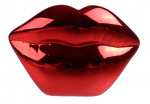 Verhaak spaarpot lippen 15 cm keramiek rood Verhaak spaarpot lippen 15 cm keramiek rood