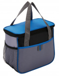 XD Collection koeltas 5,7 liter polyester grijs/blauw XD Collection koeltas 5,7 liter polyester grijs/blauw